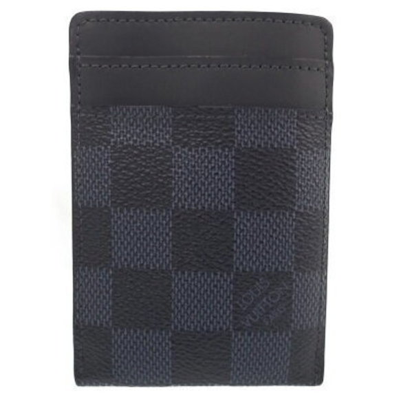Louis Vuitton Cobalt Blue Porte Carte Case - Picture 1 of 5